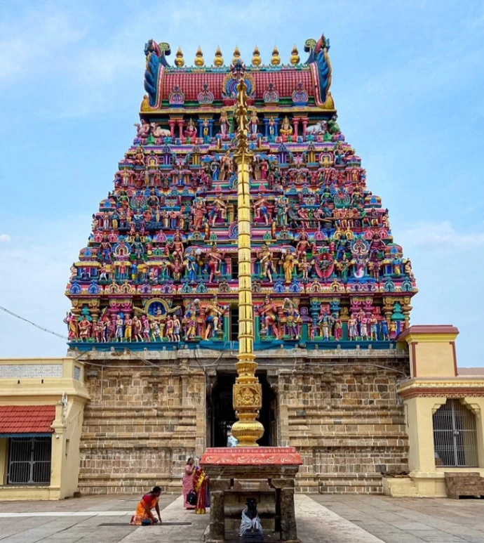 Thirukadaiyur is a sacred pilgrimage destination, famous for Abirami Amman – Amritaghateswarar Temple